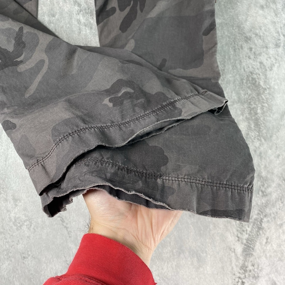 Vintage Polo Jeans Co Ralph Lauren Pants Womens Size 10 Camo Cargo Wide Leg Y2K - Picture 11 of 16